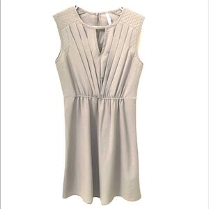 2/$15 Xhilaration - Light Gray Silver Pleated Sleeveless Mini Dress Small